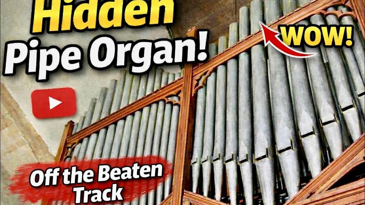 SUPERB Pipe Organ at this Hidden Village Church! 