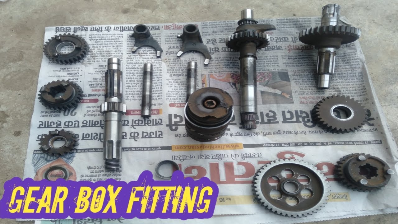 Bajaj Ct 100 Platina boxer 4s gear fitting