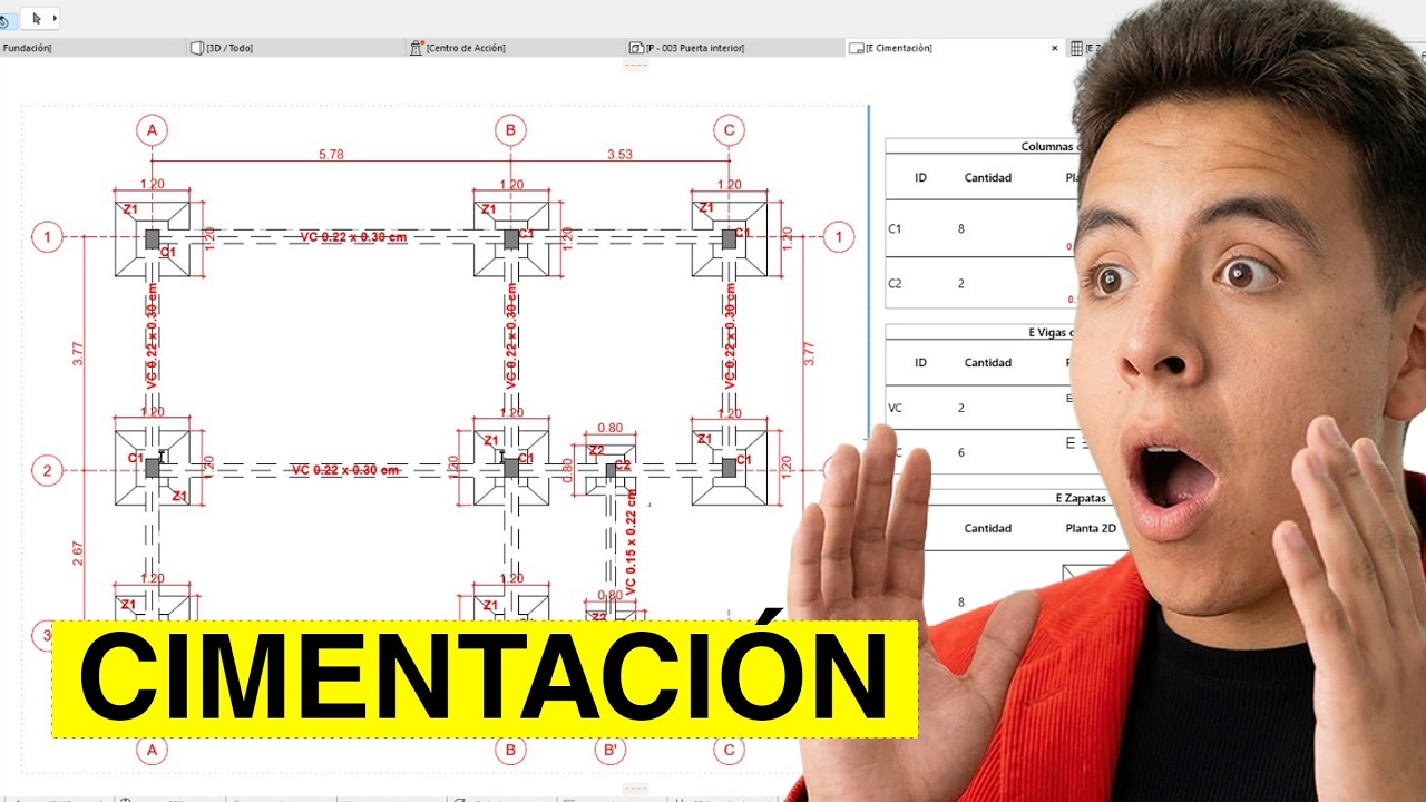 MASTERCLASS GRATUITA: PLANOS de CIMENTACIÓN en ARCHICAD 🚀 | Lloni Rodriguez