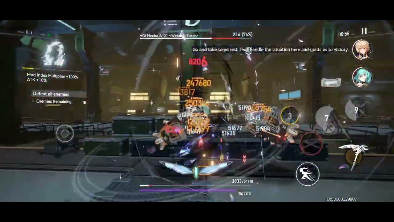 Aether Gazer - Tactical Study Record Event Section 5 Stage 3 Gameplay