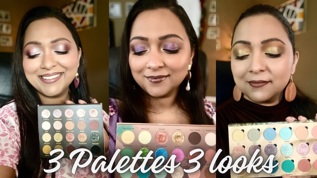 3 PALETTES 3 LOOKS EPISODE 13 | NOMAD ROUTE 66 GLAMINATRIX NEARLY NATURAL SPC COASTAL | SMITHY SONY