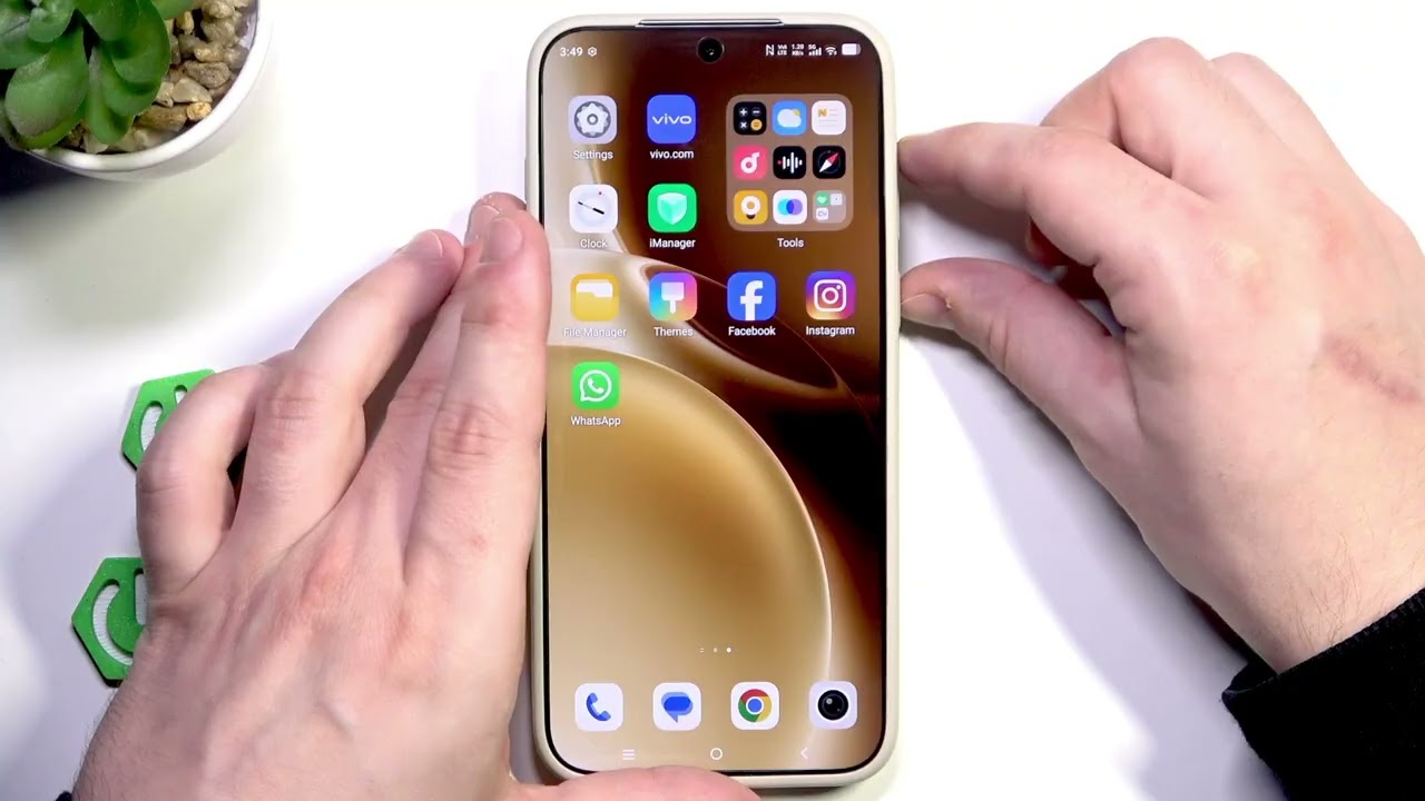 Как сбросить настройки VIVO X300 Pro