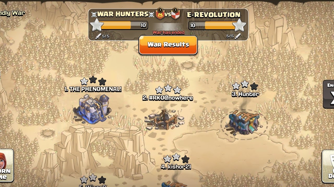 Base Visit • Friendly War | Clash of Clans 