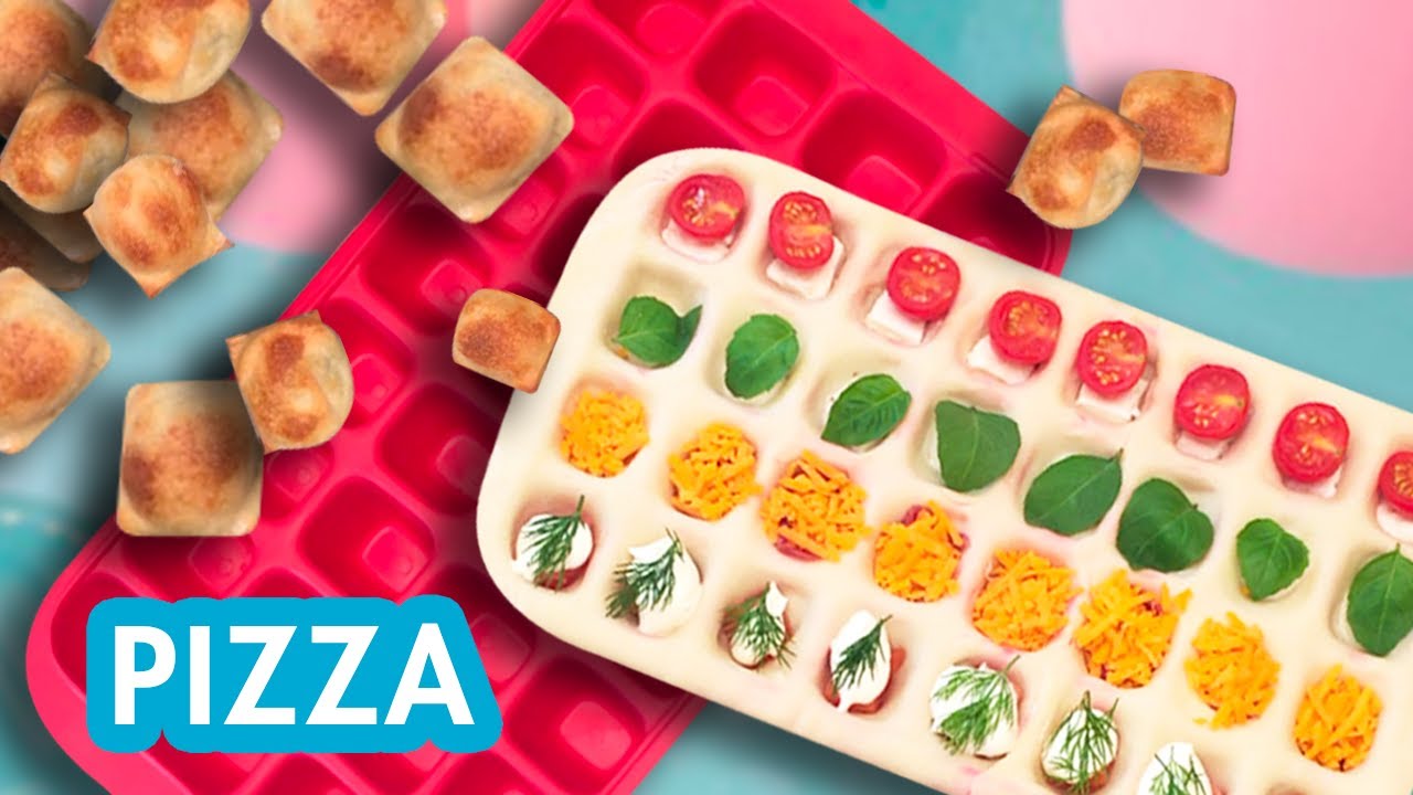 Des mini-pizza format glaçons ! | 5 recettes de pizza façon CHEFCLUB
