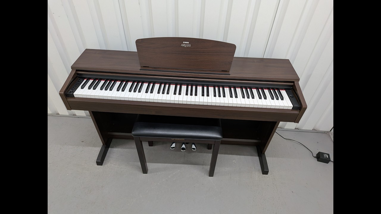 Yamaha Arius YDP-140 digital piano and stool dark rosewood finish stock # 26072