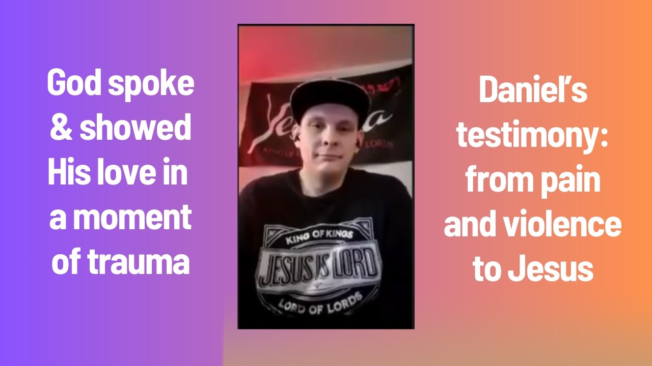 From Darkness, Violence, & New Age to Jesus: God Spoke Audibly! +Miraculous Healing (Daniel's Story)
