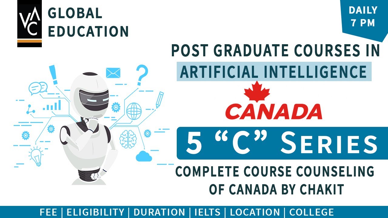 Best 5 Artificial Intelligence Colleges to Study in Canada | Salary | FEE | PGDM College of Canada