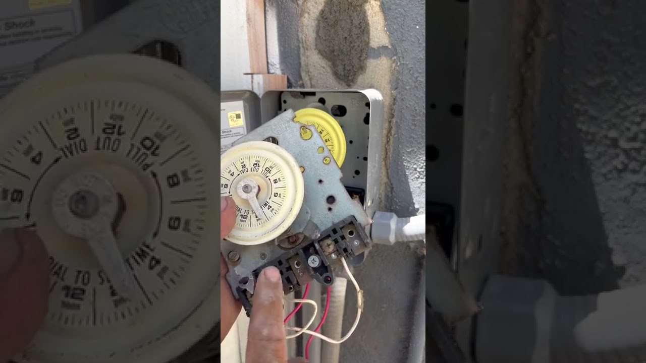 como cambiar temporizador de pisina