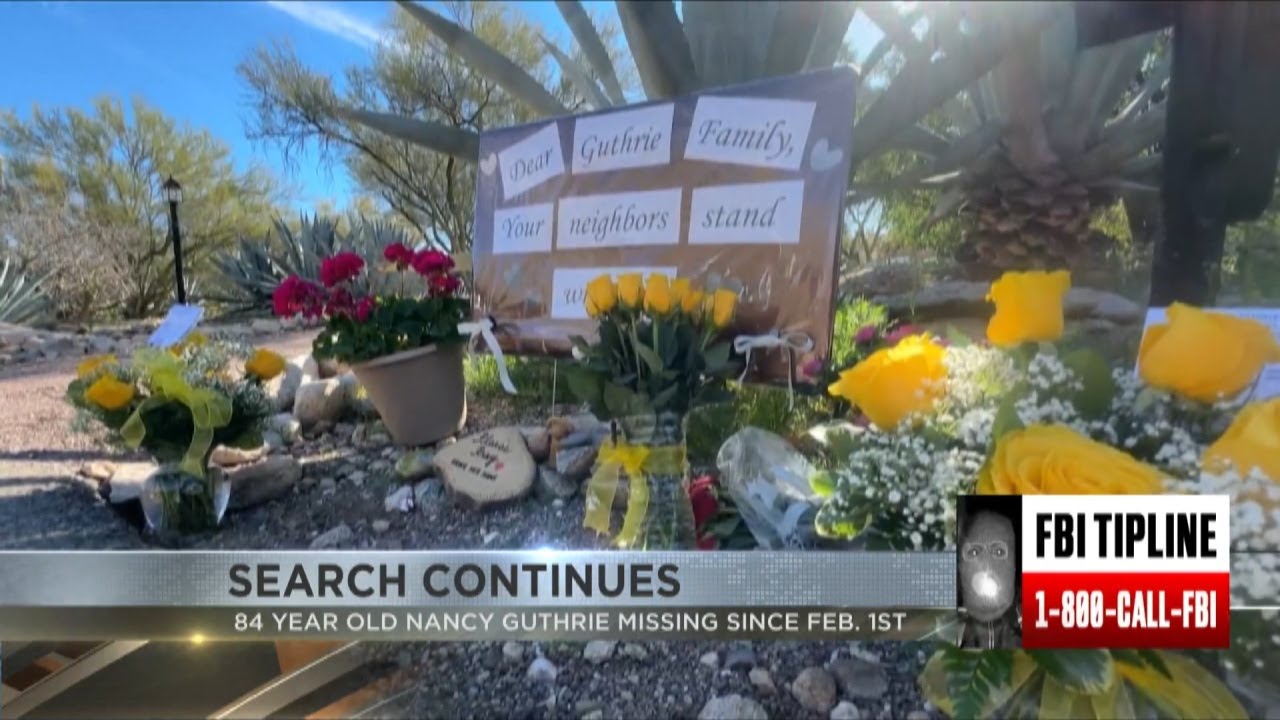 Guthrie family visits mom's neighborhood to thank neighbors for support