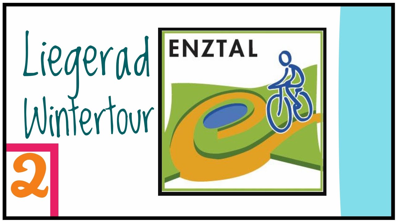 🆒️🆒️ Liegerad Winter Tour 🔴 Wunderbarer Enztal Radweg 🔴 Eiskalte Eifel 2