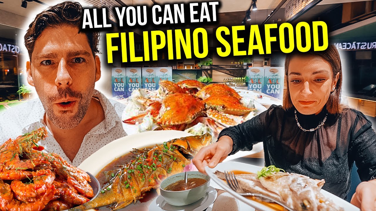 Crazy FILIPINO SEAFOOD All-You-Can-Eat Extravaganza in MANILA