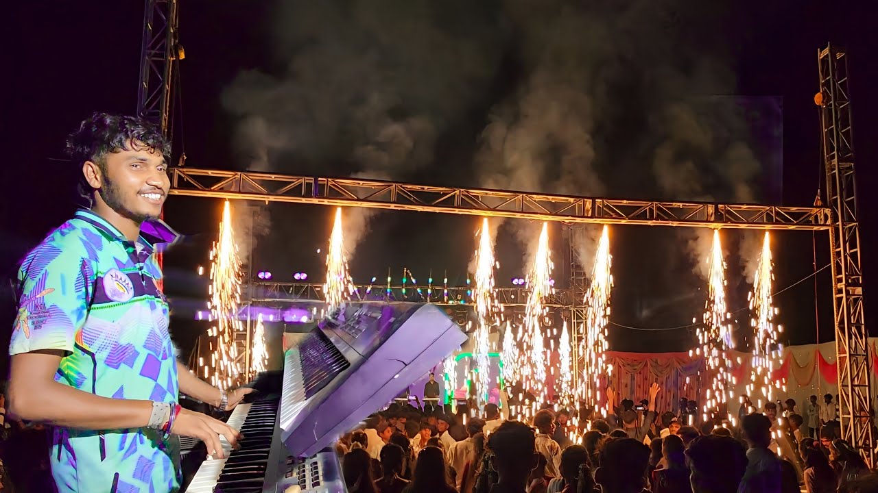 Vinu Dj Musical Party DNH ✌️ Full LED Duble Truss Light Show 2025 🔥 At Ganjad
