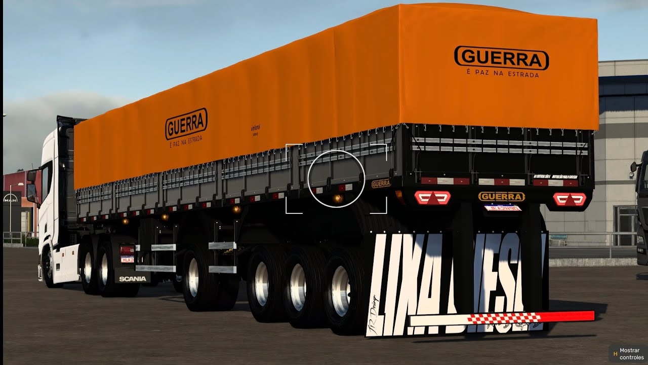 EURO TRUCK SIMULATOR NO CELULAR,BOTANDO PRESSÃO NA SCANIA NTG!!!