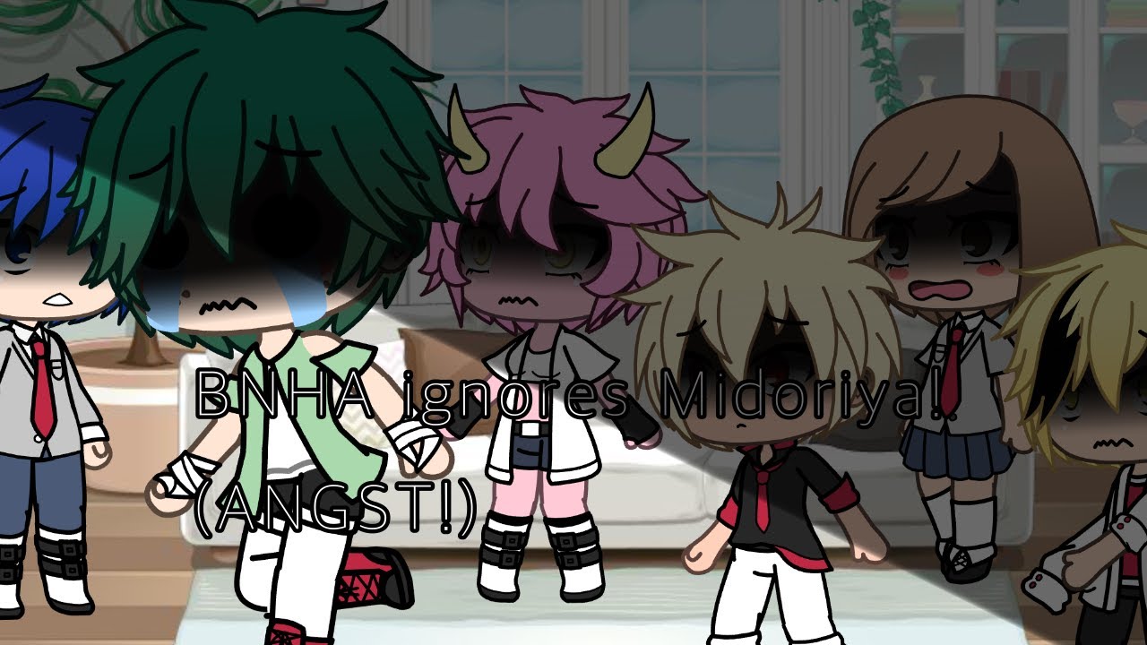 Class 1-A ignores Midoriya! (angst)