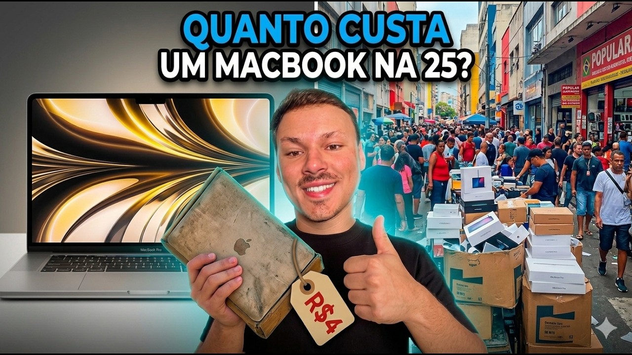 MACBOOK NA 25 DE MARÇO E ALMOÇO COM FORNECEDOR NACIONAL DE DROPSHIPPING