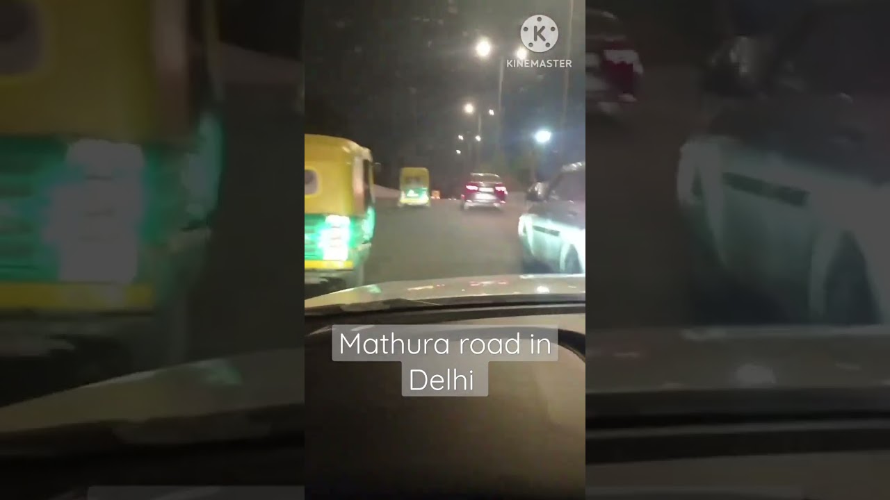 travelling on mathura road in delhi #shorts #viral
