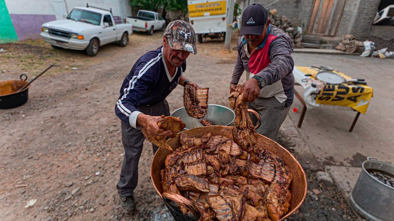 Así de Divertido es Cocinar CARNITAS MICHOACANAS | El HUITLACOCHE de la Palma