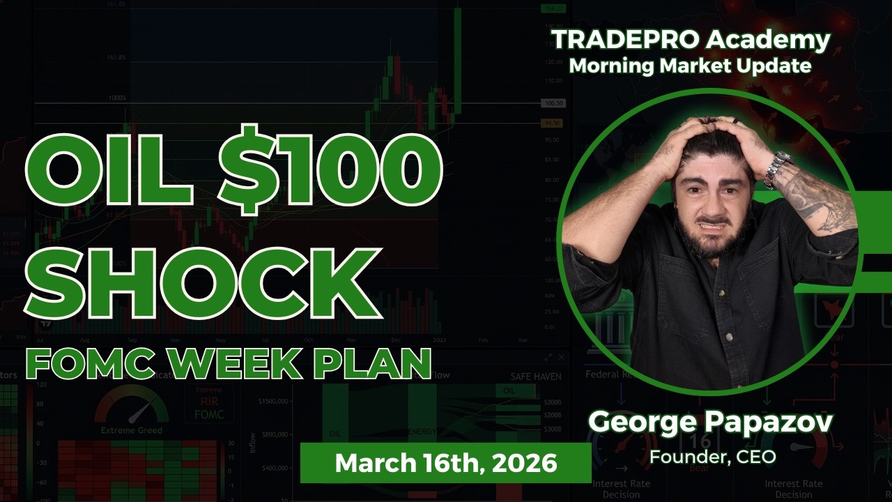Oil Hits $100 | Iran Escalation & FOMC This Week