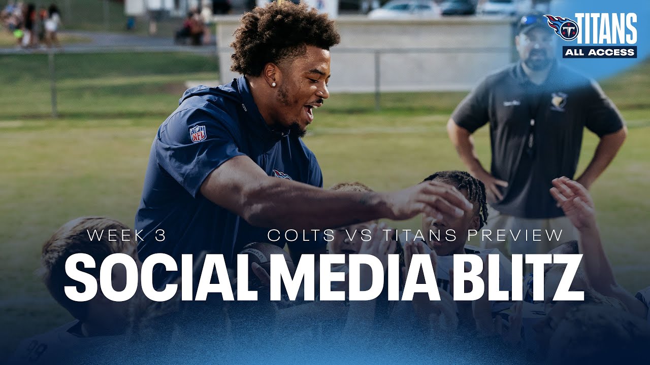 From Titans to Youth Football Cedric Gray in Action | Social Media Blitz