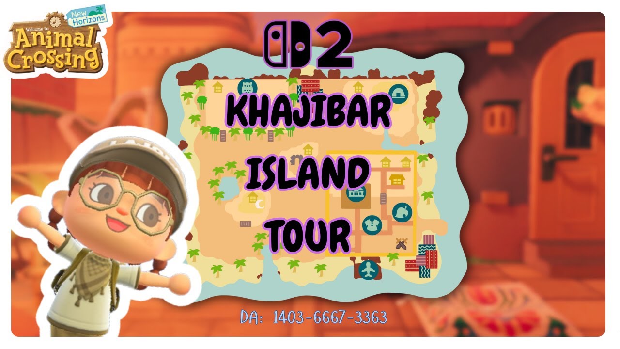 FINAL MOROCCAN ARABIAN THEMED ISLAND TOUR // KHAJIBAR // LET'S PLAY ACNH #21