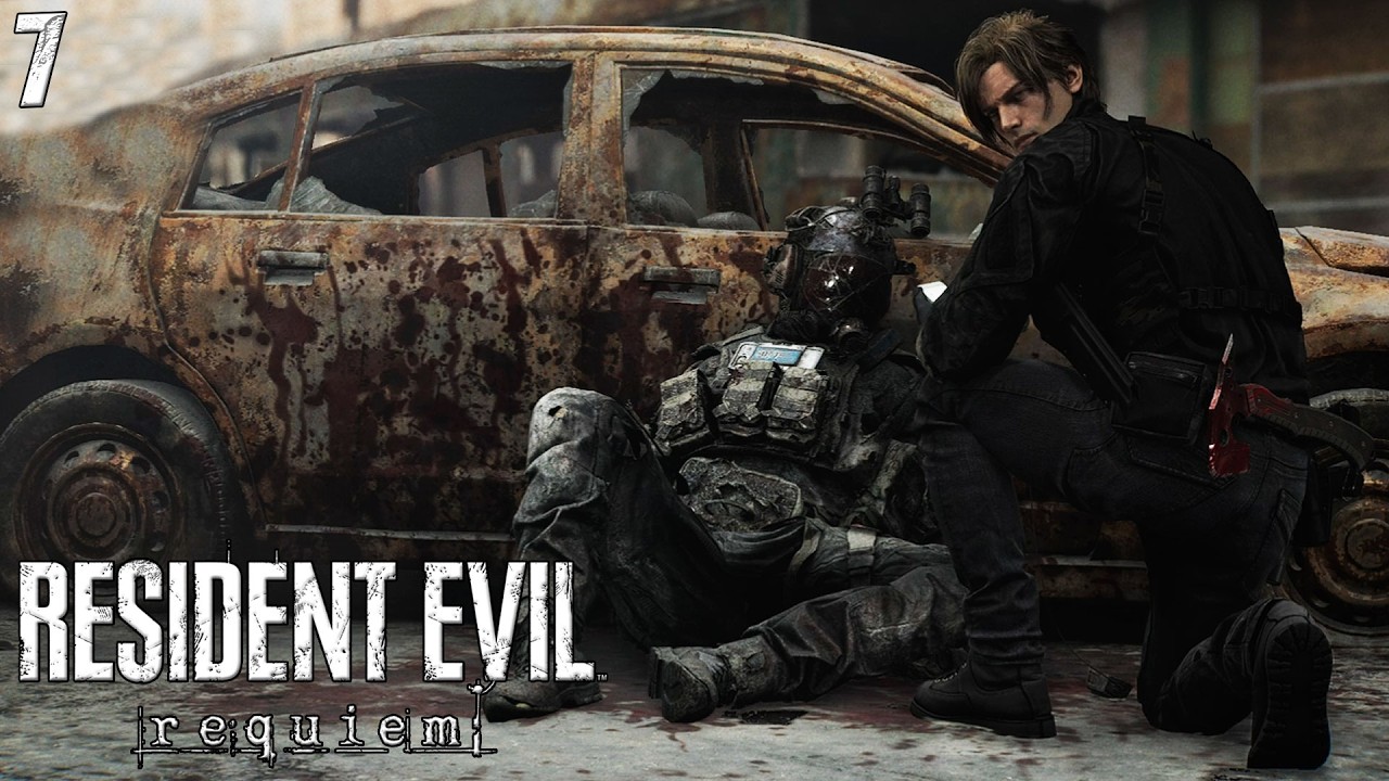 Resident Evil Requiem - Леон в Раккун-Сити - Как Убить Паука? #7