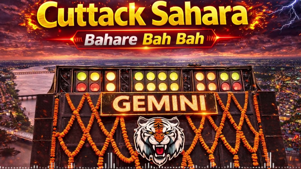 Gemini Musical Live Recording 🔴|| Bahare baha Cuttack sahara Live Recording ଆମ ଷେଣ୍ଢ ସହର 🔥