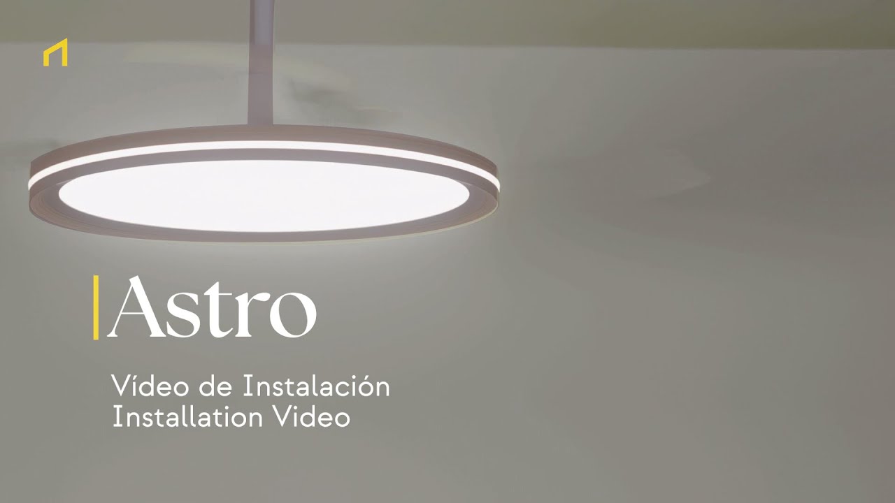 Sulion - Ventilador de techo Astro - Montaje, instalación y uso - Válido para cualquier modelo Astro