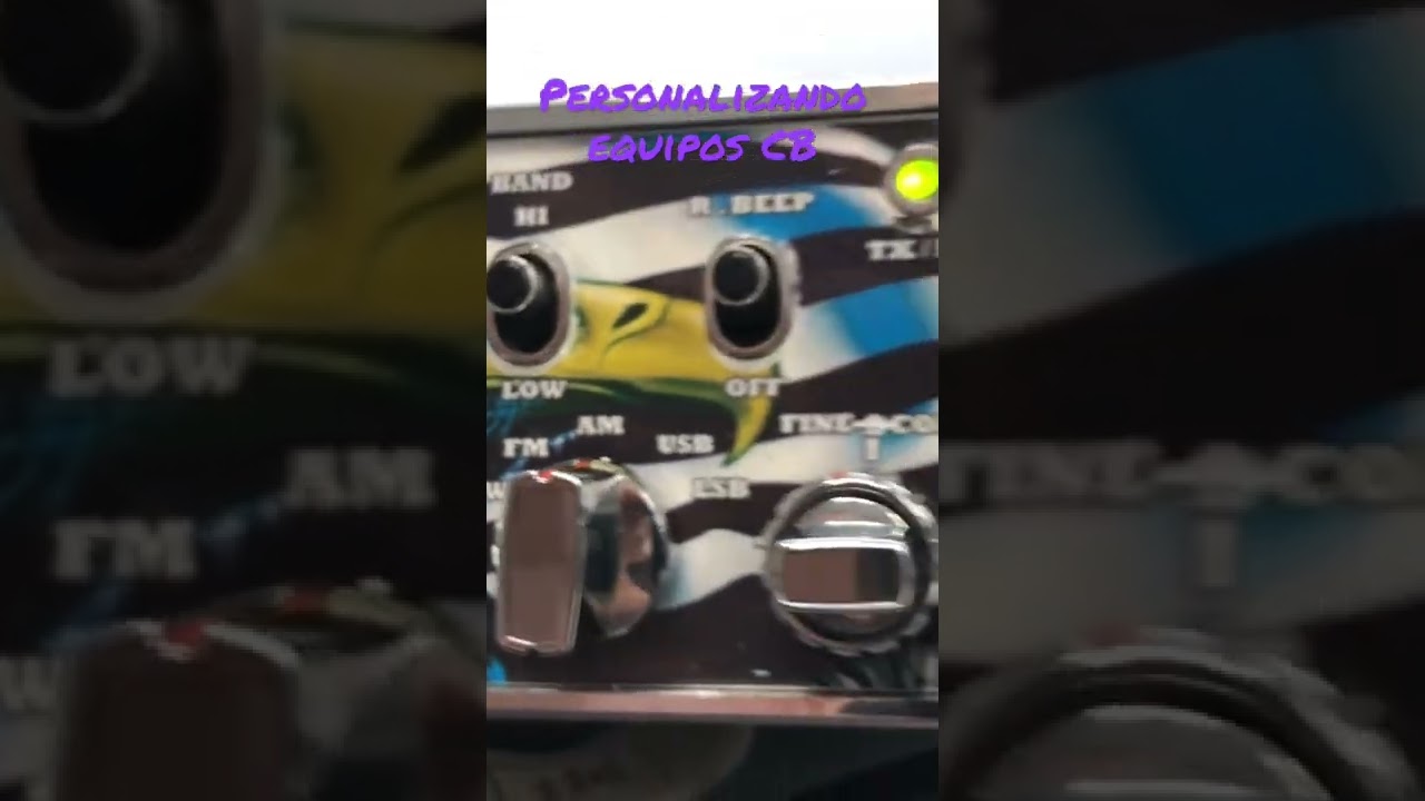 Personalizaci&oacute;n de equipos CB
