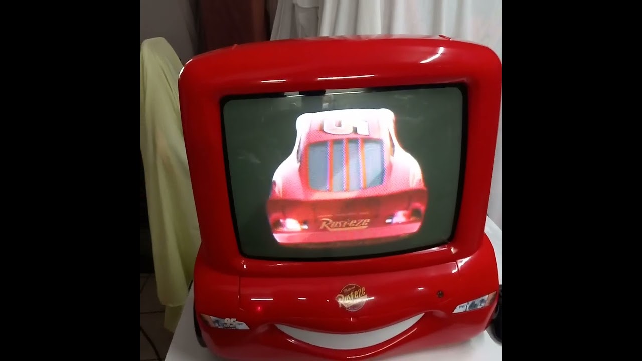 TV CRT MCQUEEN MOD RASPBERRYPI