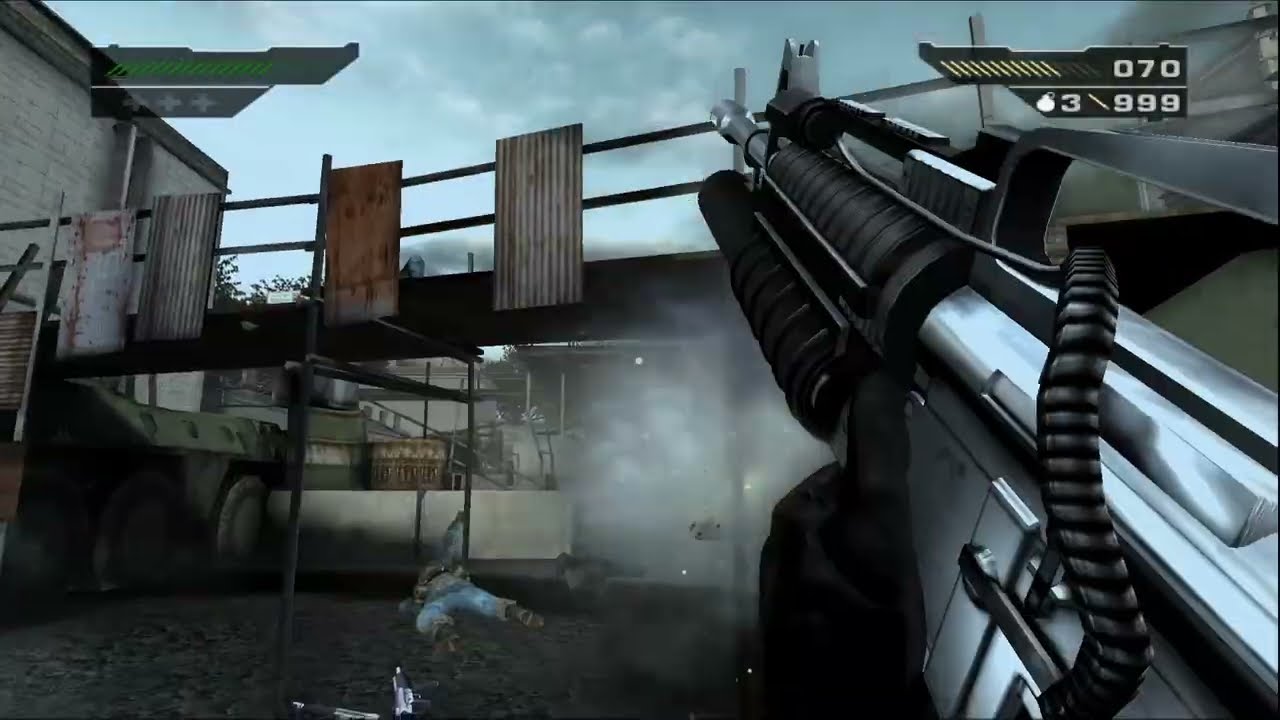 NOSTALGIA BLACK (PS2) GAMEPLAY SPESIAL GLOCK MODE HARD MISSION 5: TIVLIZ ASYLUM 1080p 60fps