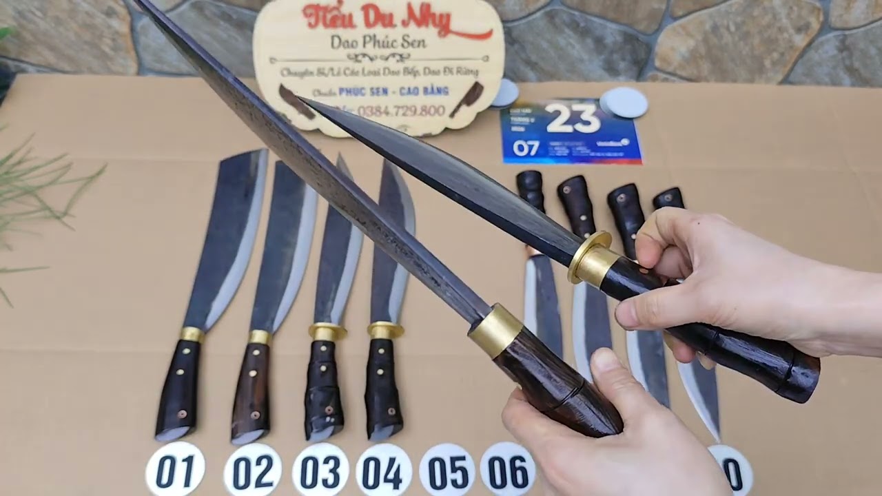 #daophucsen #daomeo MẪU DAO ĐI RỪNG VÒNG BI VÀ NHÍP ĐỎ BÉN BỀN GIÁ ĐẸP ĐẦU XUÂN (0384.729.800)