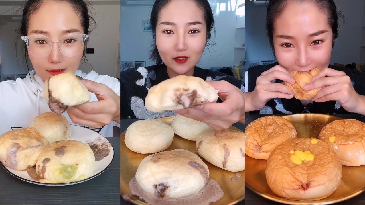 🍞 [MUKBANG] ice cream bread edition