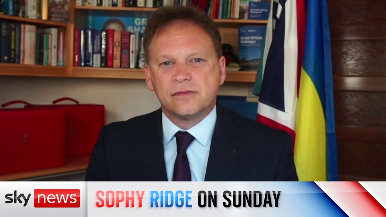 Transport Secretary brands rail strike 'a huge mistake' by RMT union