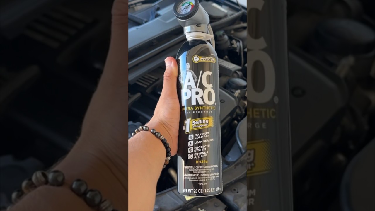 How To Recharge BMW AC Freon in 19 Seconds! ❄️🥶