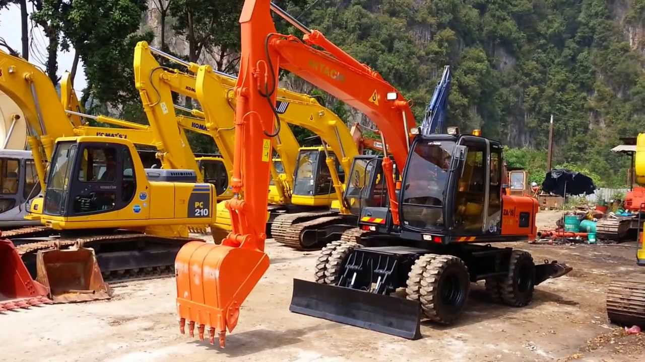 HITACHI EX135W-137WM-02XX WHELL EXCAVATOR