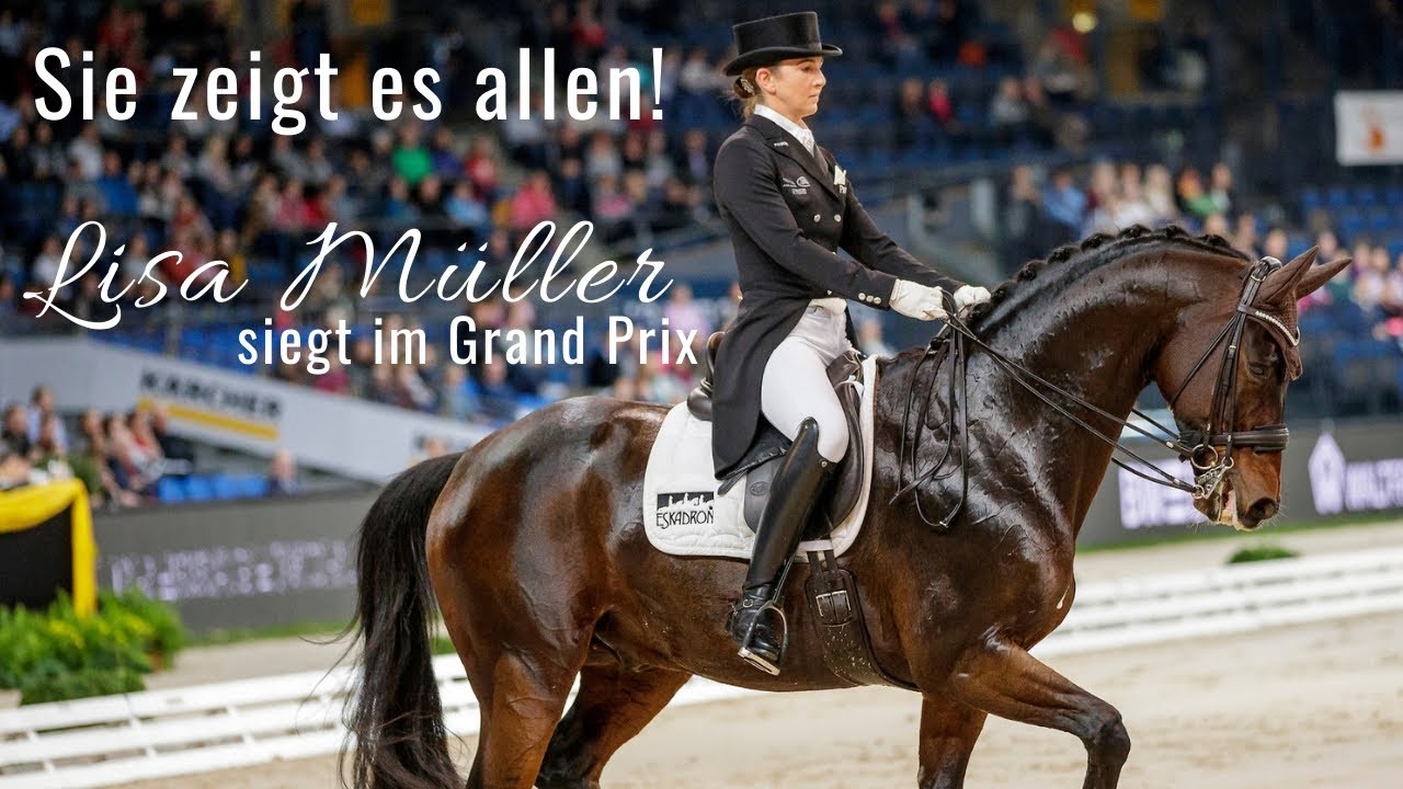 Lisa Müller siegt gegen Isabell Werth & Co 😱 I mit Stand by Me OLD I Stuttgart German Masters