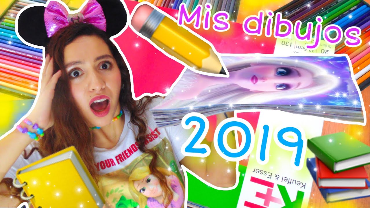 MI SKETCHBOOK 2019 TODO LO QUE DIBUJE EL 2019) SON MAS DE 100 DIBUJOS ES UNA LOCURA! VANEVART