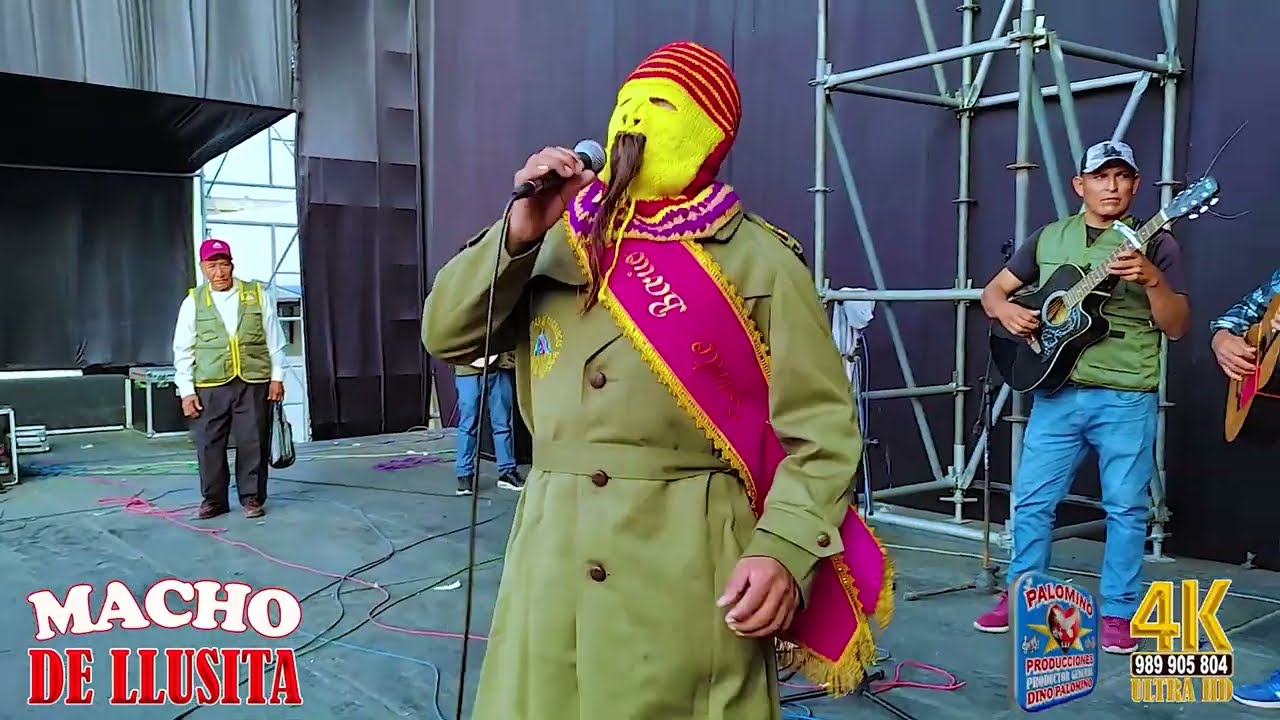 MACHO DE LLUSITA - EN FIESTA PATRONAL DE VIRGEN DE COCHARCAS - LLUSITA - FAJARDO - AYACUCHO