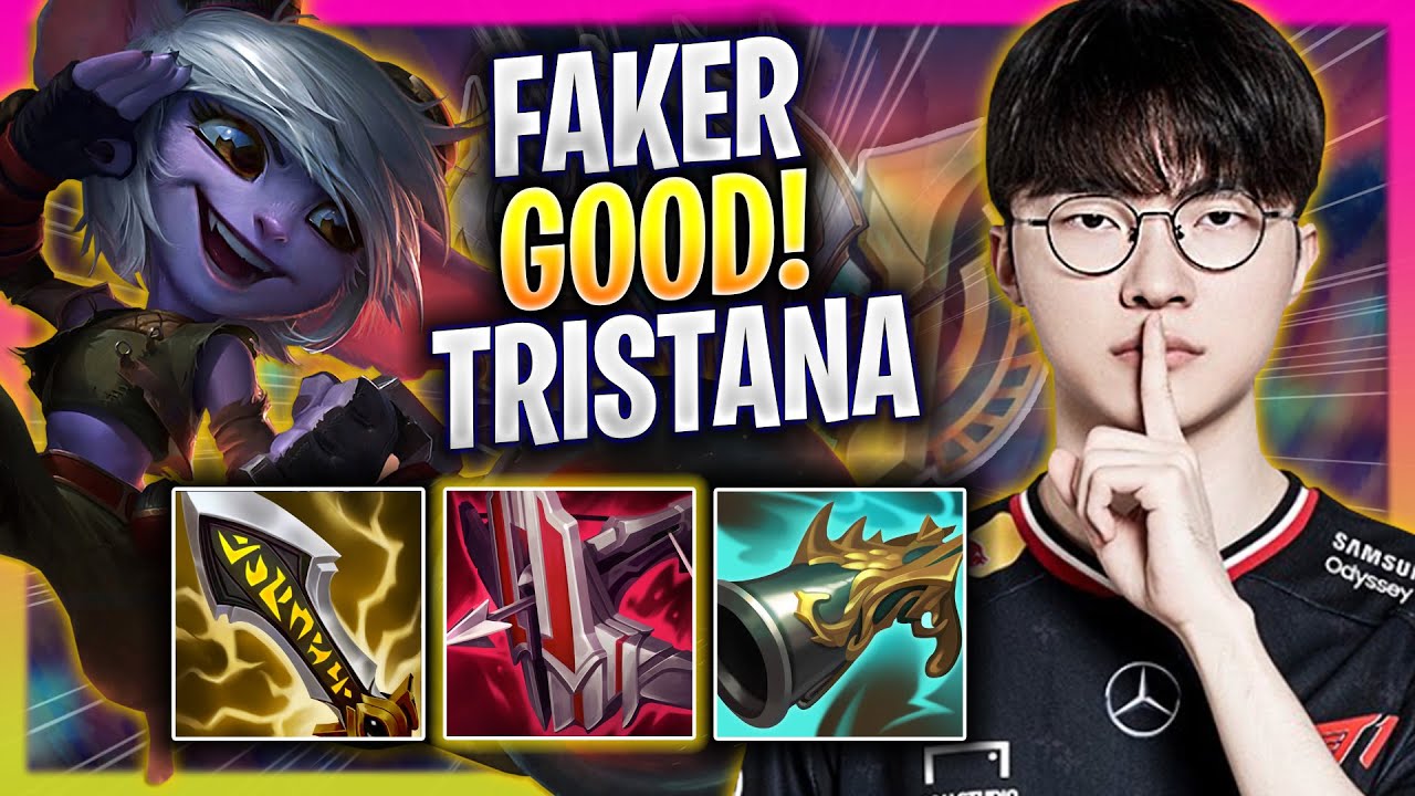 FAKER IS SO GOOD WITH TRISTANA! - T1 Faker Plays Tristana MID vs Sylas! | Season 2025
