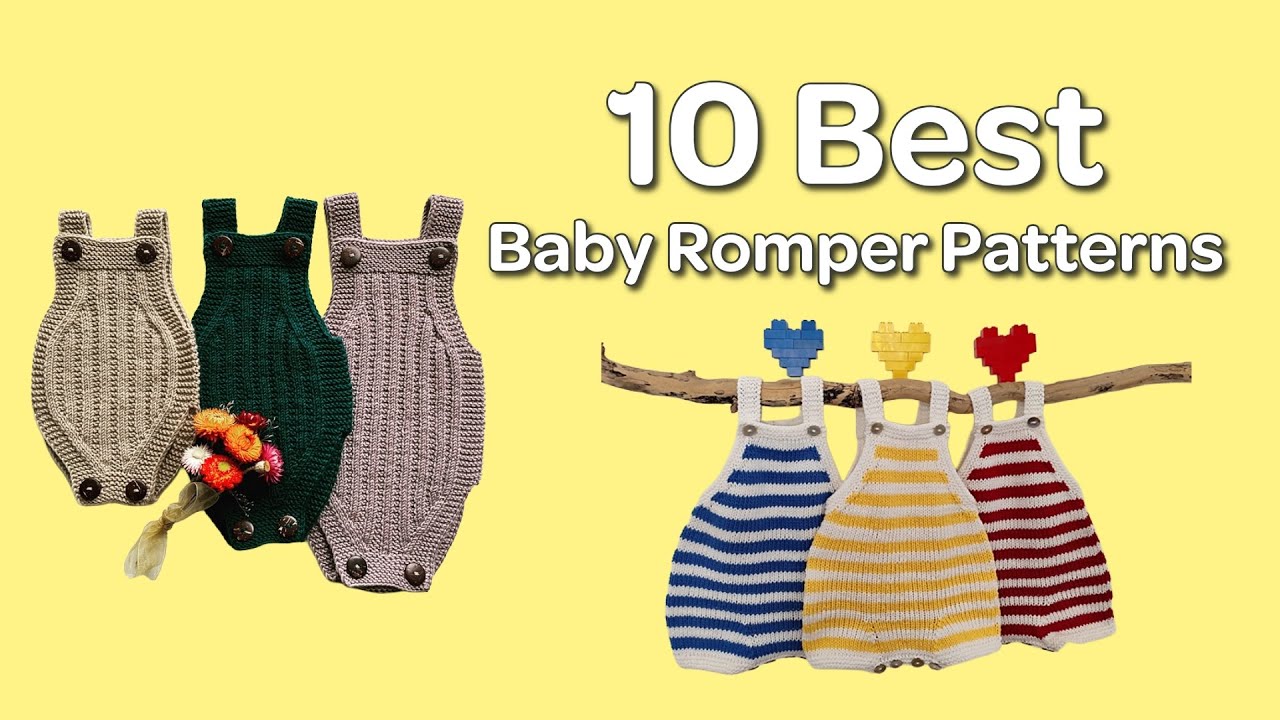 Top Ten Knitted Baby Romper Patterns