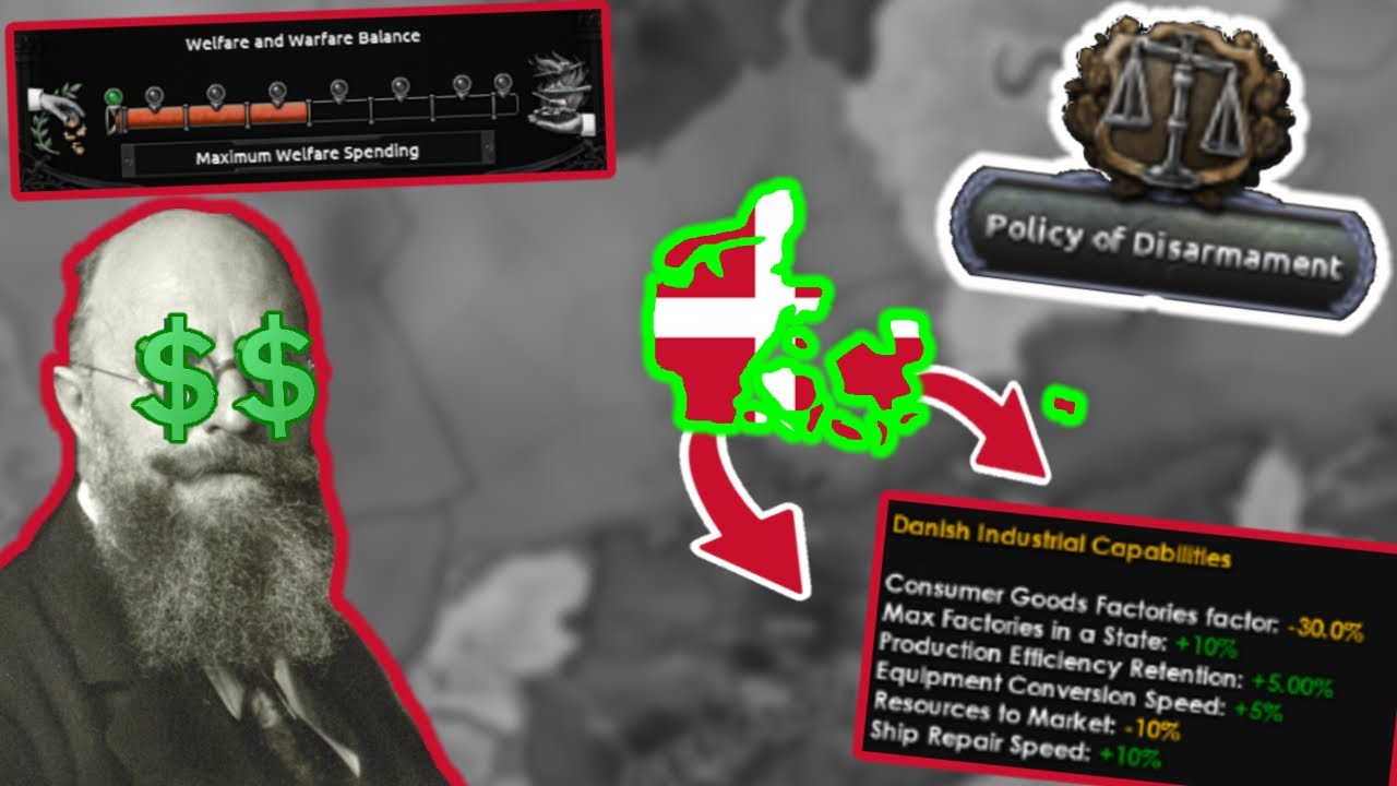 I Made DENMARK RICH in Hearts of Iron IV