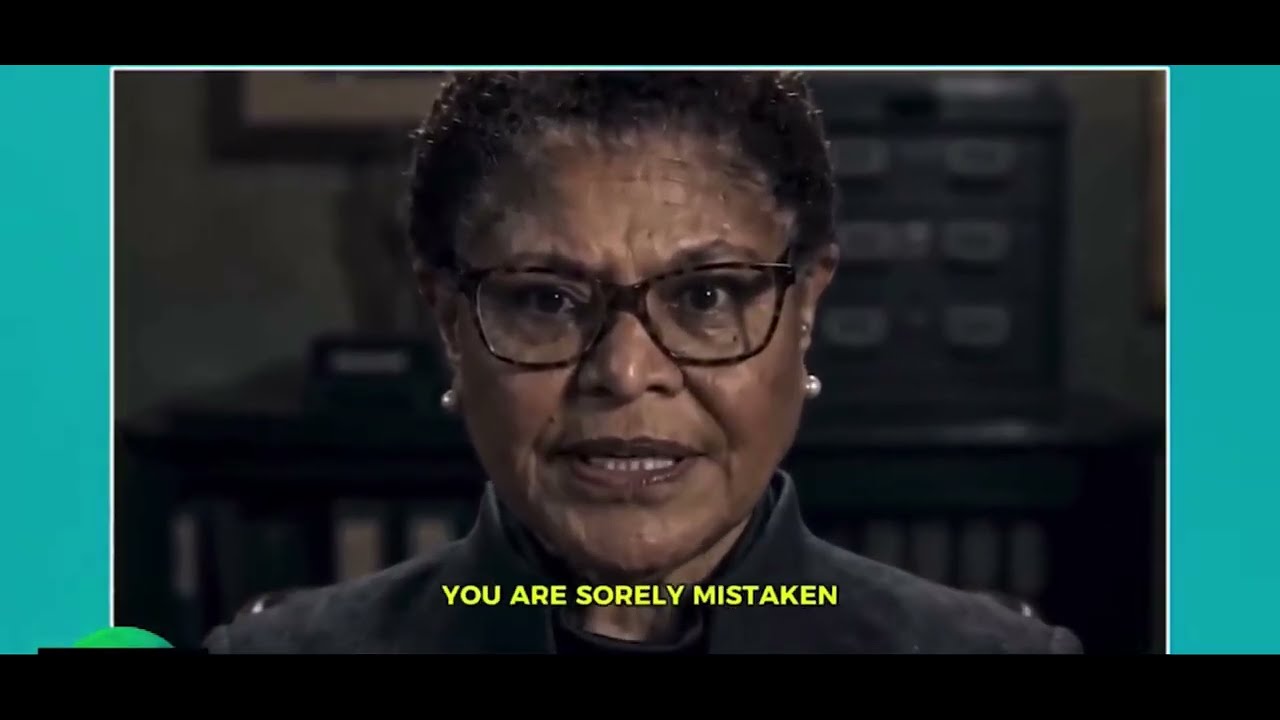It&rsquo;s the Talk of LA | AI-Generated Attack Ad Against Democrat Mayor Karen Bass #hittler #politics 