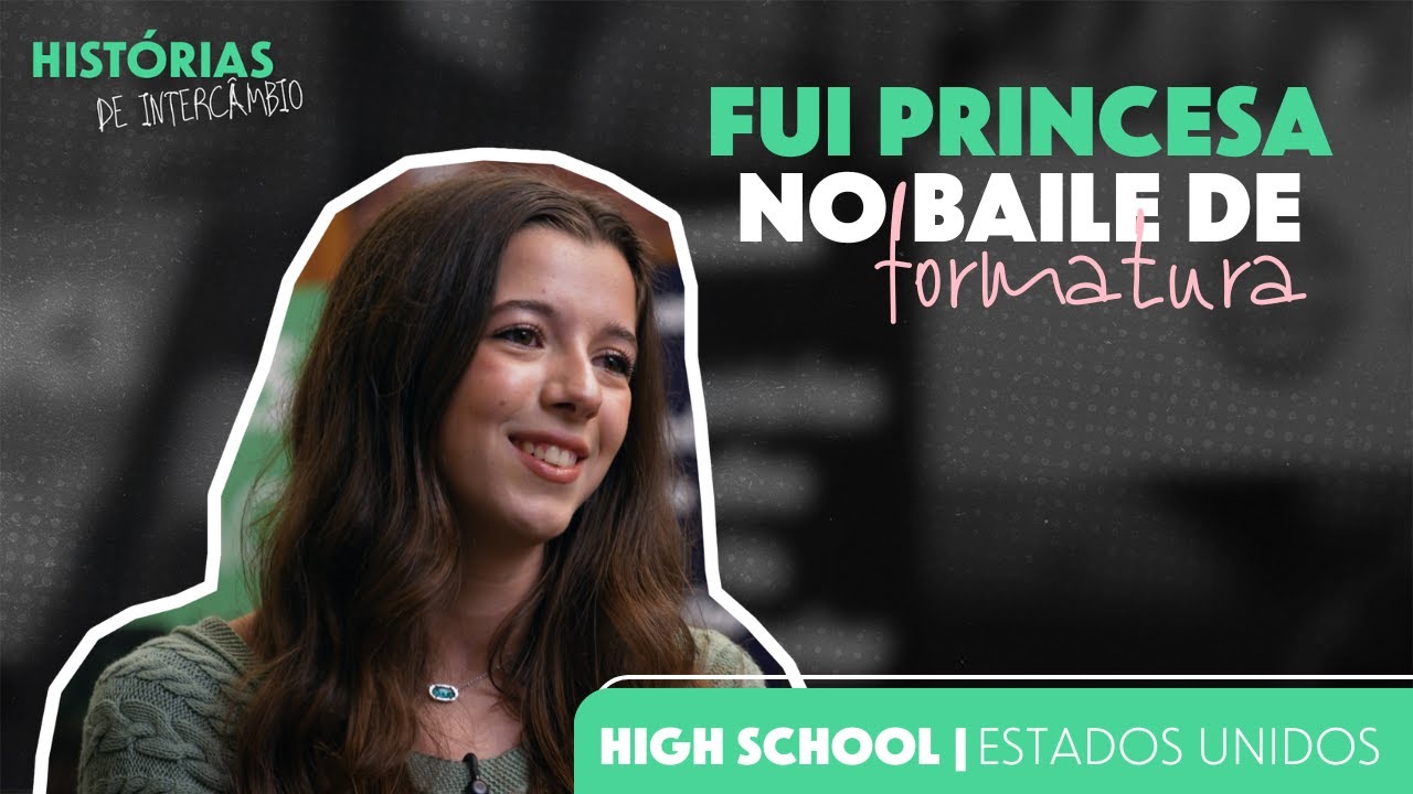 Fui princesa no baile de formatura 👑 | High School J1 nos Estados Unidos