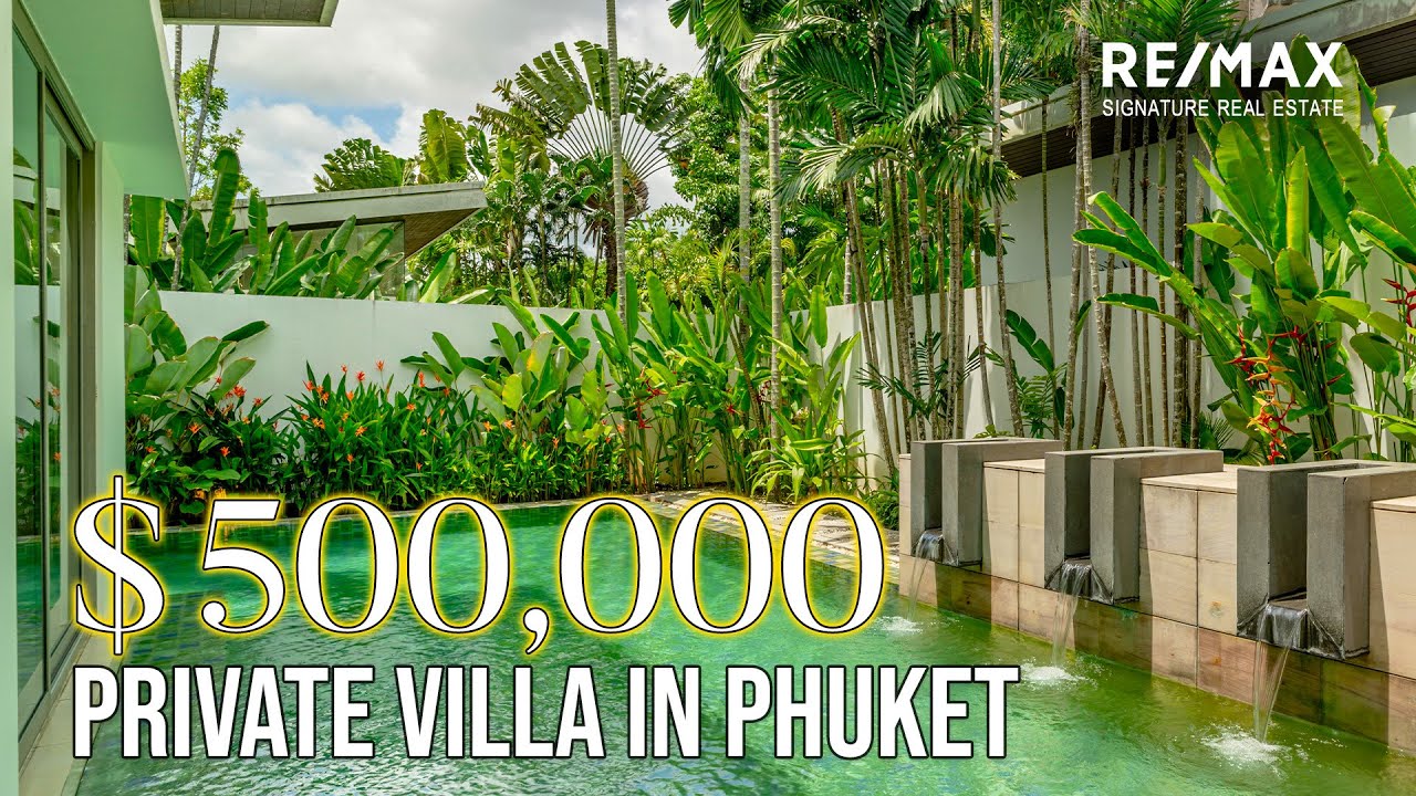 Luna Villa - 500k USD (19.9MB) - Private Pool Villa in Phuket, Thailand