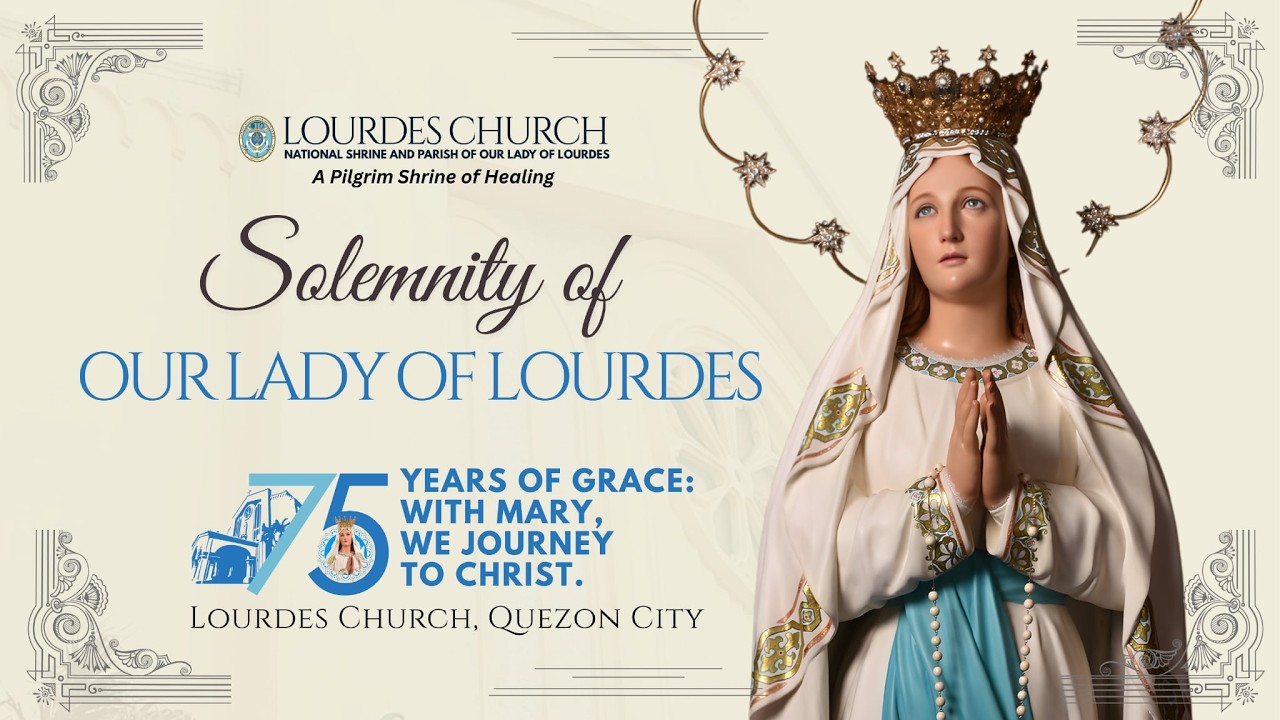 February 11, 2026 - Lauds and 5:00 AM Mass on the Solemnity of Our Lady of Lourdes.