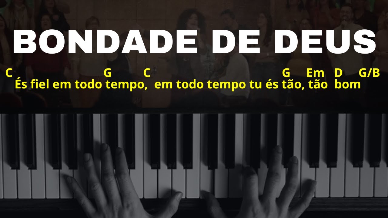 Bondade de Deus - IBAB | Aula de Teclado com Wiliam Silva 🎹 Louvor Passo a Passo