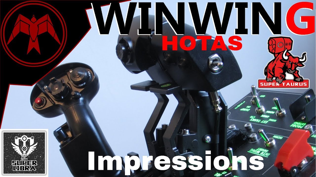 WinWing Hotas First Impressions: Super Libra, Super Taurus and F/a-18c [Discontinued]