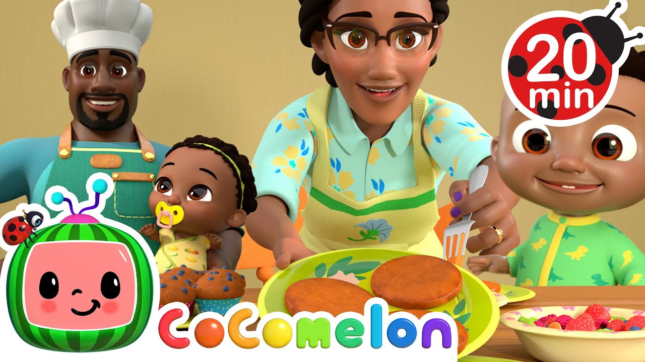 Cody’s Family Breakfast Fun!🥞🥐🍳  | 🍉 CoComelon - JJ's Baby Songs 🎶