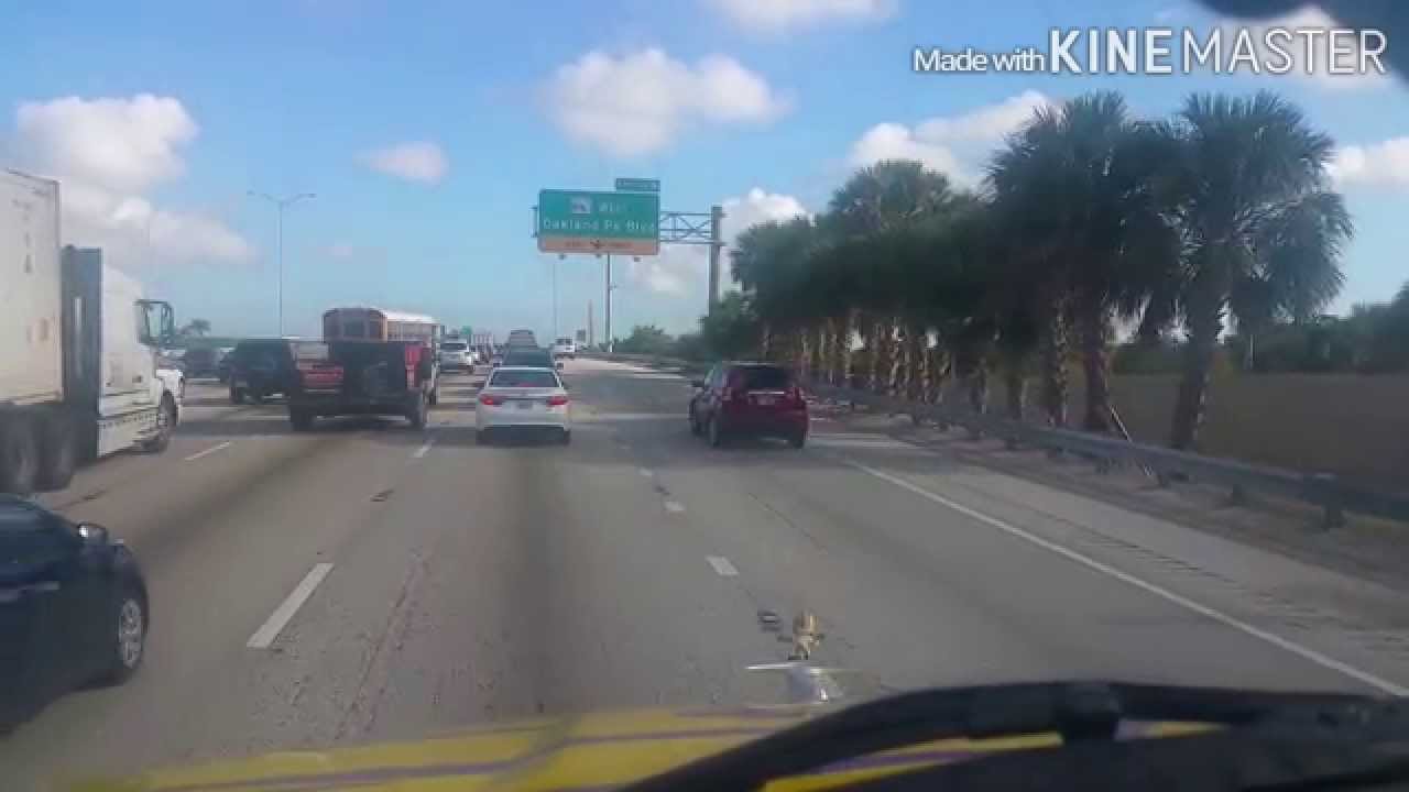 Trucking |  How to drive in heavy traffic | Miami | LoShawn Parks