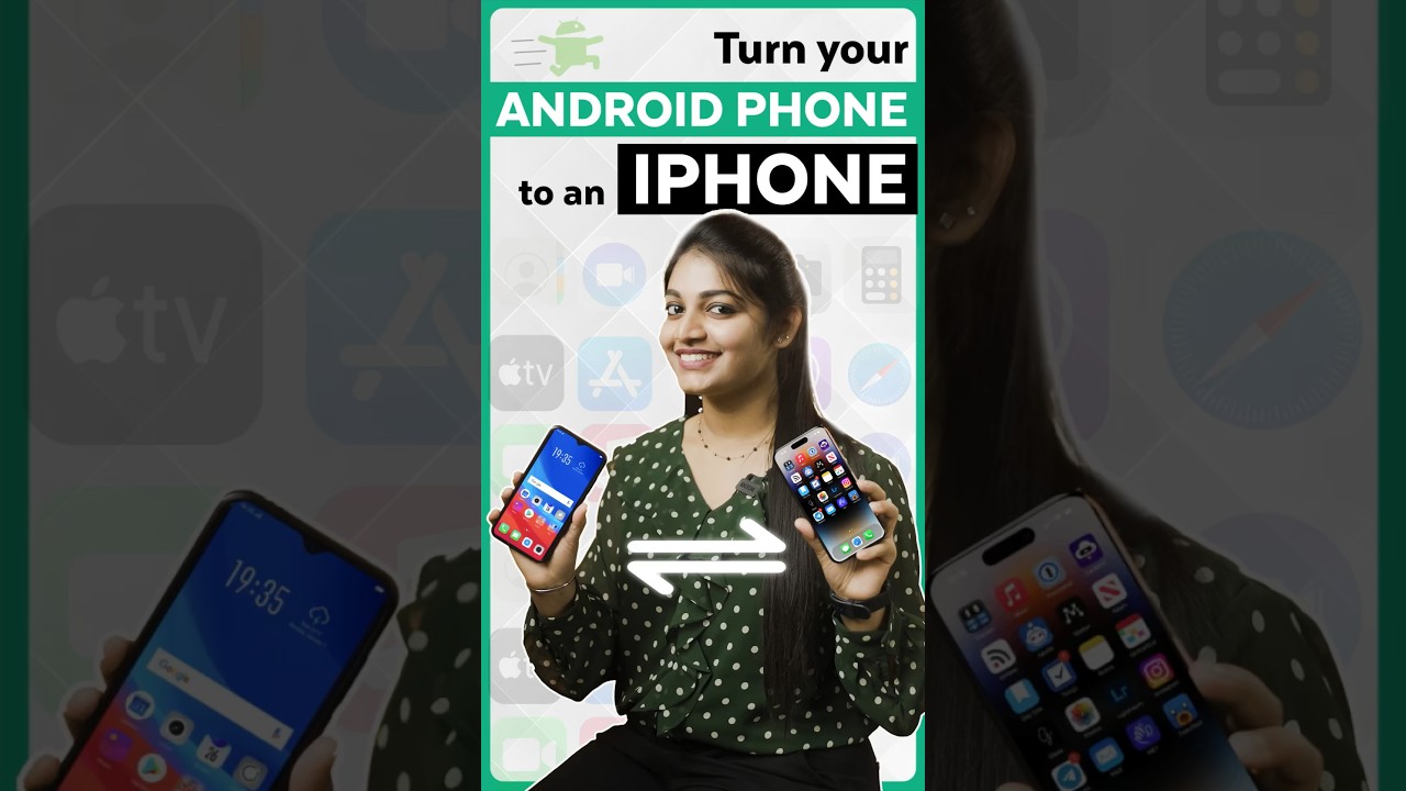 📲 Turn your Android Phone to an iPhone | #AndroidToiOS #iPhone #android #iPhoneusers #androidusers